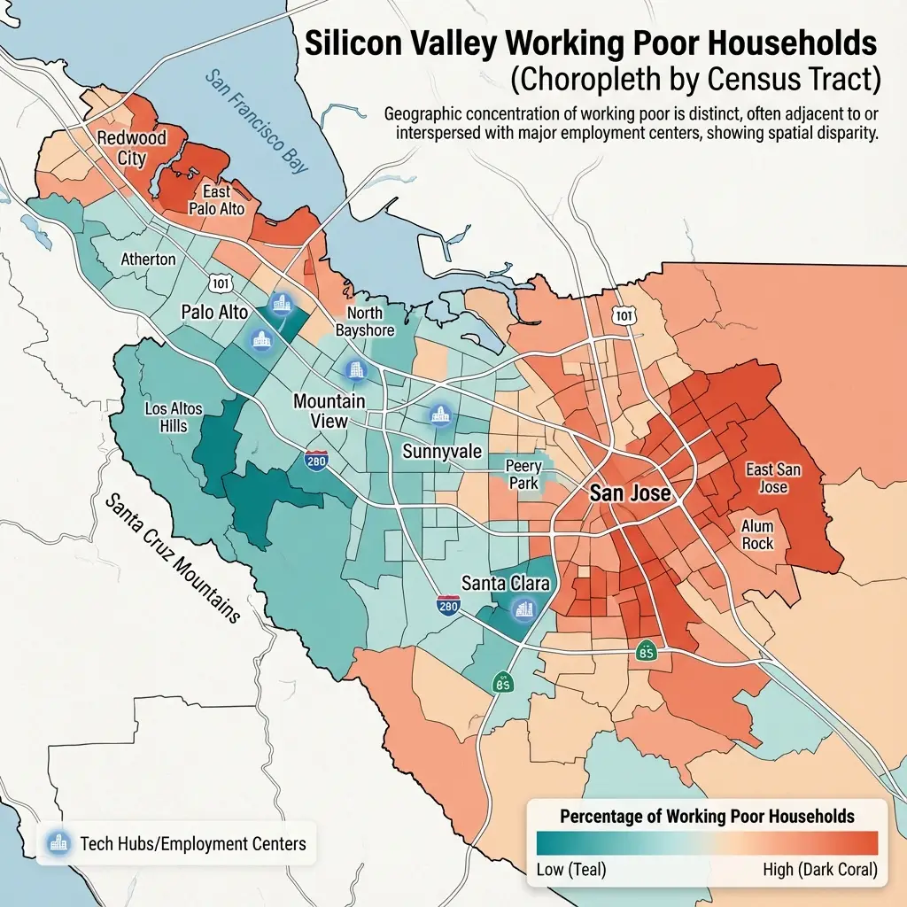 Grouped bar chart comparing housing burden for rent vs mortgage across affordability categories